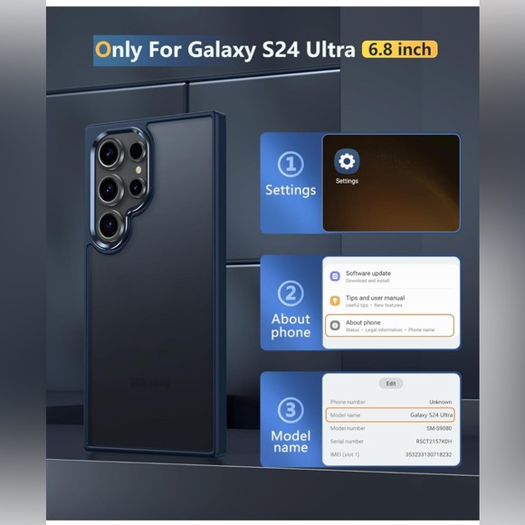 Samsung Galaxy Smartphone - Blue - Picture 2 of 7